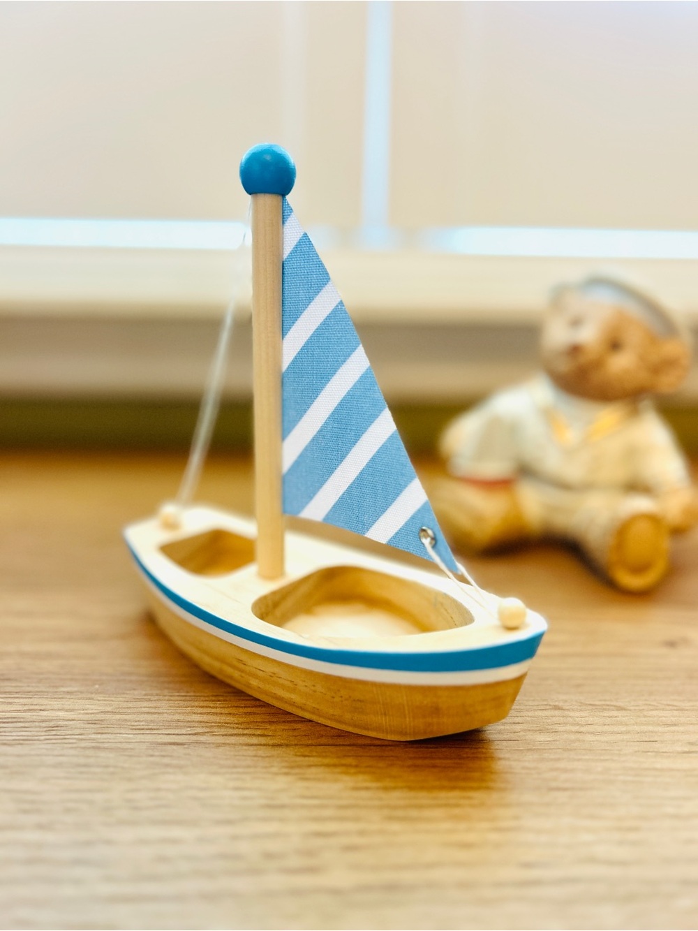 Baby Boy Nautical Gift Box 12M Sailor Outfit Lenox Bear Book Sailboat - Picture 3 of 16